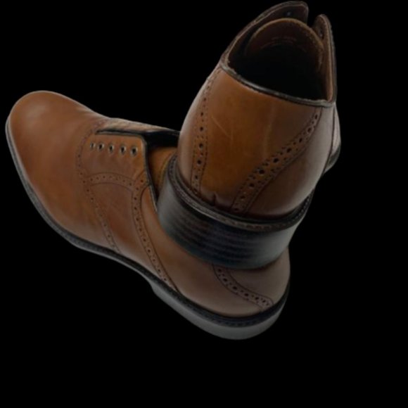 Johnstone and Murphy brown shoes size 12m - Picture 5 of 6